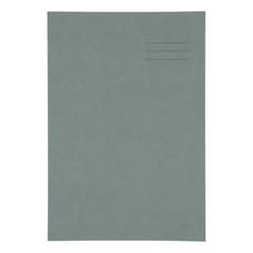 A4+ Exercise Book 24 Page, Plain, Green - Pack of 50